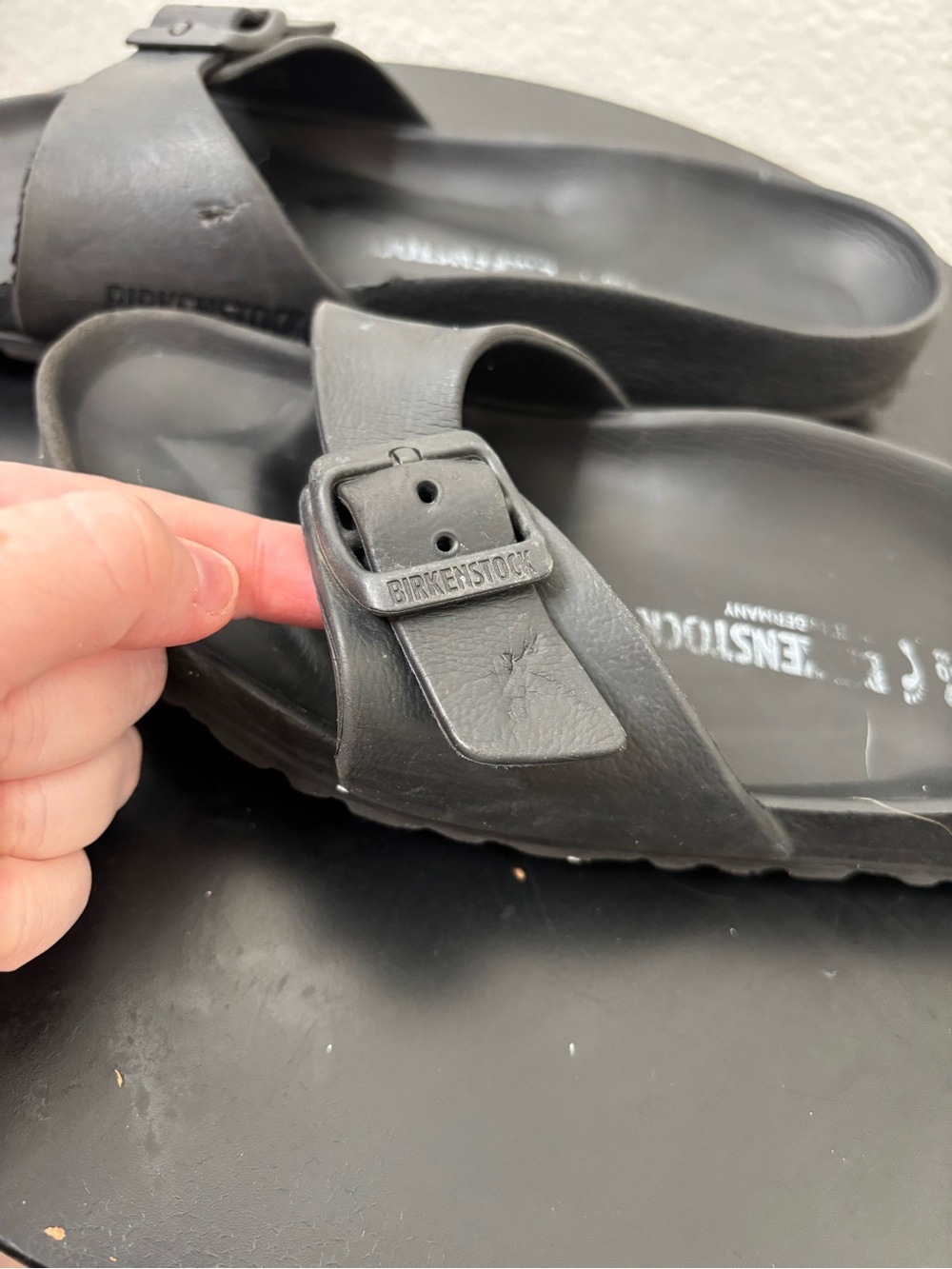 Birkenstock Madrid EVA Sandal Black size 39 - Picture 6 of 11